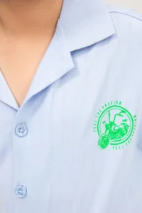 Boys Premium Light Blue Casual Shirt